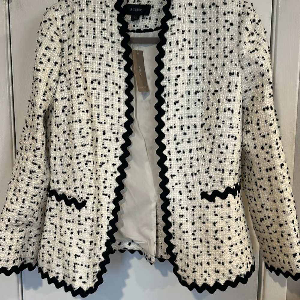 J Crew tweed blazer - size 10